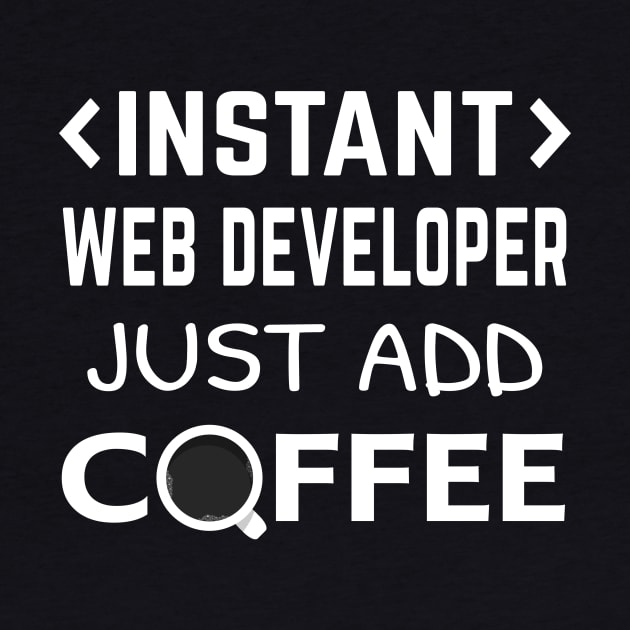 Web Developer - Instant Coffee by MrDrajan